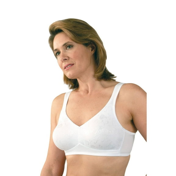 Classique 769E Post Mastectomy Fashion Bra - White - 38C