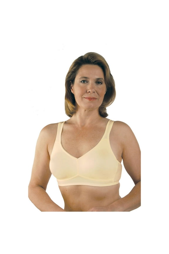 783E Post Mastectomy Fashion Bra - Ivory - 34B
