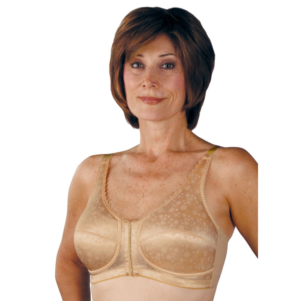 Classique Post Mastectomy Front & Back Closure Bra 732 -42D - Nude