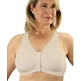 thumbnail image 1 of Classique Post Mastectomy Front Closure Wide Strap Fashion Bra Medium Beige, 1 of 2