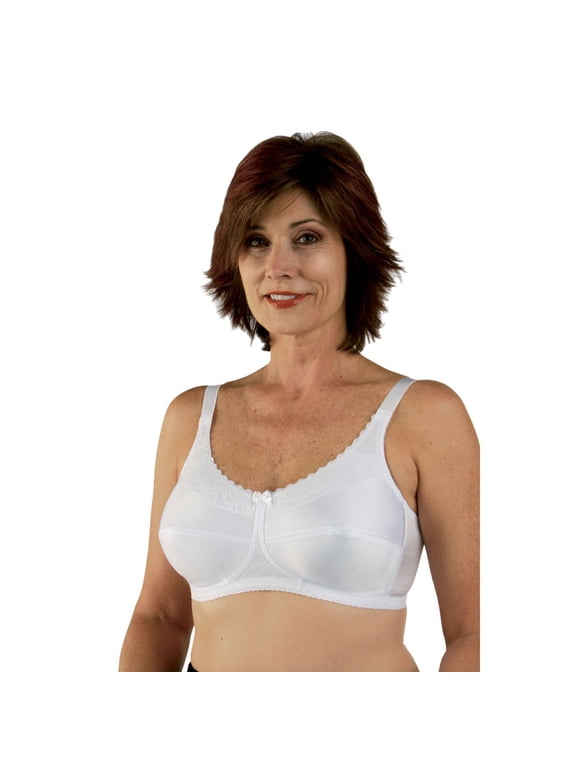 770 Post Mastectomy Fashion Bra - White - 36AA
