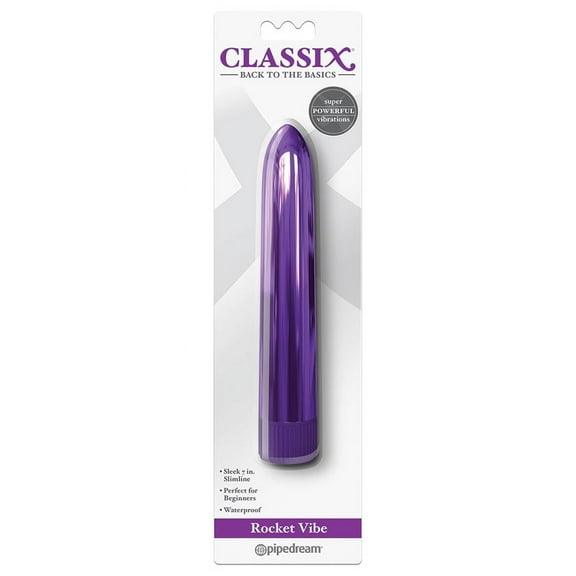 Classix Rocket G-Spot Vibrator, Purple