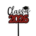 thumbnail image 1 of Classof2026 Graduation Cake Topper Acrylic Graduation Cake DecorationsforCollege High School Graduation Party Decorations 1 Piece, 1 of 5