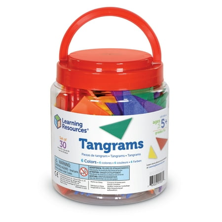 Classpack Tangrams Set/30 6 Colors