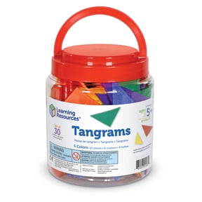 Classroom Pack Tangrams Set/30 6 Colors