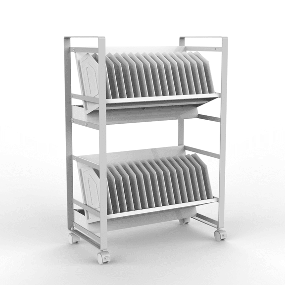 Classroom Basics LOTM32 32-Tablet / Chromebook Open Charging Cart