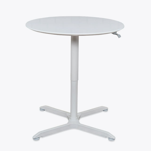 Classroom Basics LX-PNADJ-32RD 32" PNEUMATIC HEIGHT ADJUSTABLE ROUND CAFÉ TABLE