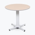 thumbnail image 1 of Classroom Basics LX-PNADJ-ROUND Pneumatic Adjustable Round Pedestal Table, 1 of 1