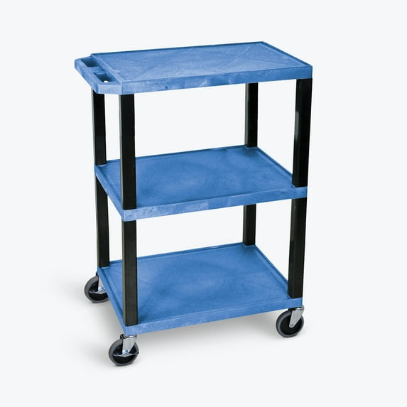 Classroom Basics WT34BUS Tuffy Utility Cart - Three Shelves