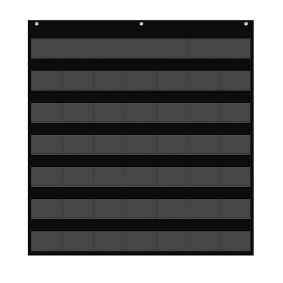 Classroom Calendar Pocket Chart 76-Card Set with Monthly Calendars and Weather for Homeschool