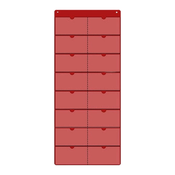 Classroom Calendar Pocket Chart Wall Organizer Oxford Cloth Material for Teacher School and Office