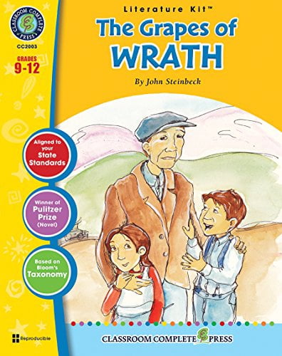 Pre-Owned The Grapes of Wrath - Novel Study Guide Gr. 9-12 - Classroom ...