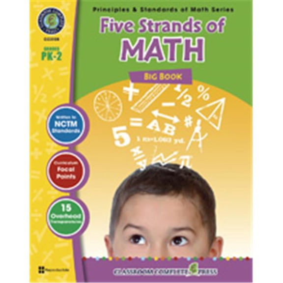 Classroom Complete Press CC3105 Five Strands of Math - Big Book