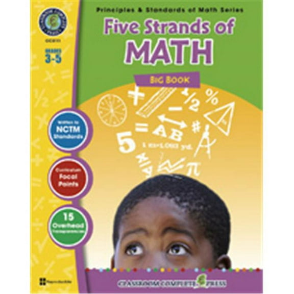 Classroom Complete Press CC3111 Five Strands of Math - Big Book