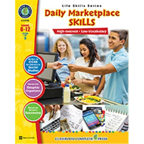 Classroom Complete Press CC5790 Daily Marketplace Skills - Sarah Joubert