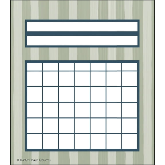 Teacher Created Classroom Cottage Incentive Charts (TCR 7192)