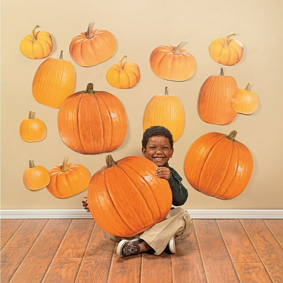 Classroom Cutouts - Jumbo - Pumpkins - Educational - 50 Pieces