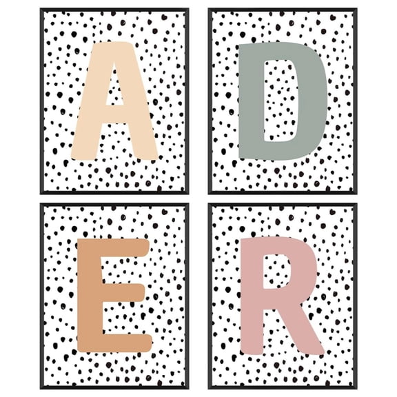 Classroom Decor, Boho Classroom Must Haves Homeschool Decor Set of 4, Reading Nook Read Signs for Library Kindergarten 8x10 (Unframed)