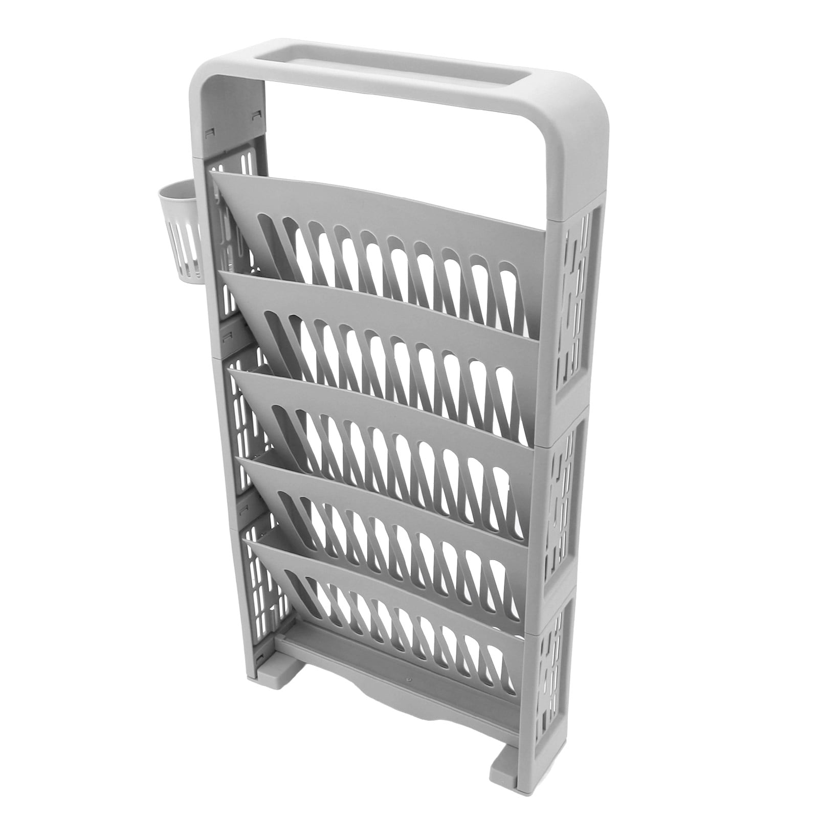 Classroom Deskside Bookshelf, Library Reading Storage Rack Library