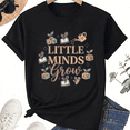thumbnail image 1 of Classroom Growth Teacher Graphic T-Shirt, 100% Cotton Unisex Crew Neck Short Sleeve, 1 of 7