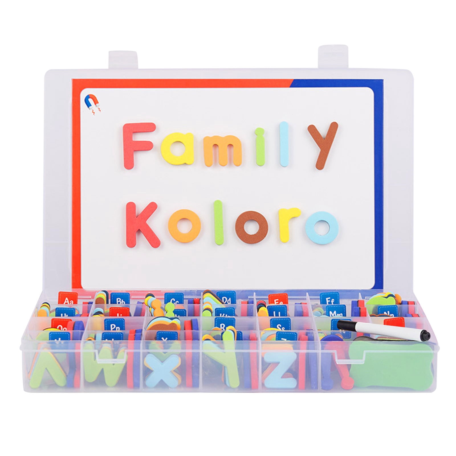 Classroom Letters Kit - 104 EVA Letter Stickers for Phonics, Spelling ...