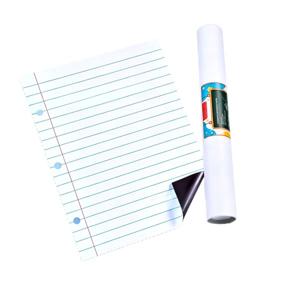 Large Lined Whiteboard Sheet, 22 x 28 Inch Wipe Clean Writing Board, 2 Pack for Classroom Lessons, Homeschool Practice, and Daily Planning