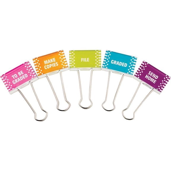 Classroom Management Large Binder Clips - Pack of 3