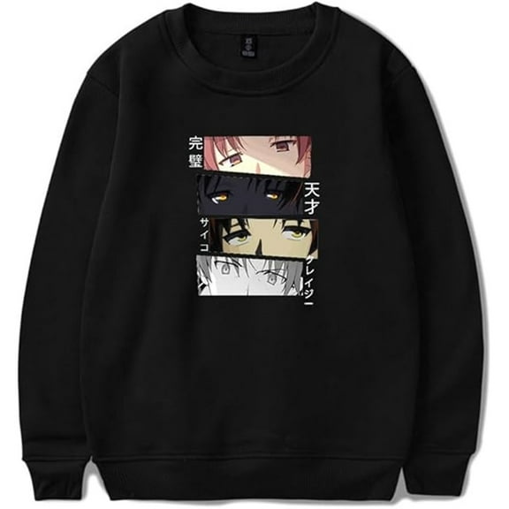 Classroom Of The Elite Long Sleeve Unisex Casual Sweatshirt Crew Neck Harajuku Style Pullover