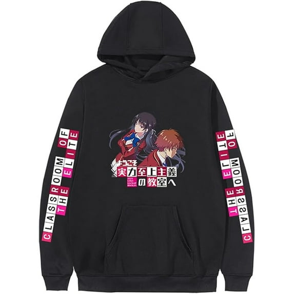 Classroom Of The Elite Merch Hoodies Fashion Casual Sweatshirts Men's And Women's Harajuku Streetwear