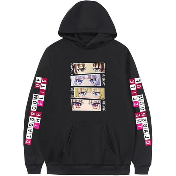 Classroom Of The Elite Merch Hoodies Fashion Casual Sweatshirts Men's And Women's Harajuku Streetwear