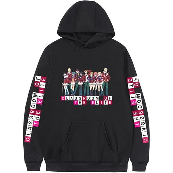 Classroom Of The Elite Merch Hoodies Fashion Casual Sweatshirts Men's And Women's Harajuku Streetwear