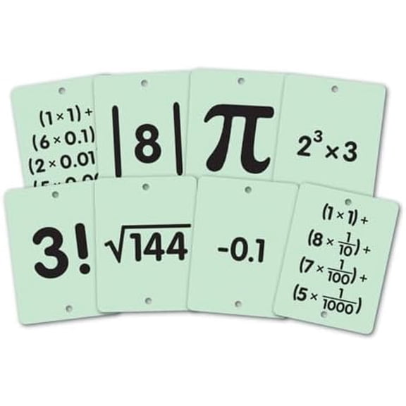Classroom Open Number Line Cards: Grades 6-8$$Office
