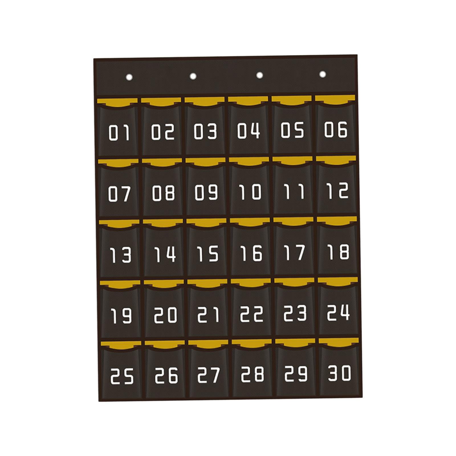 Classroom Pocket Chart,Classroom Pocket Chart for cellphones organizer