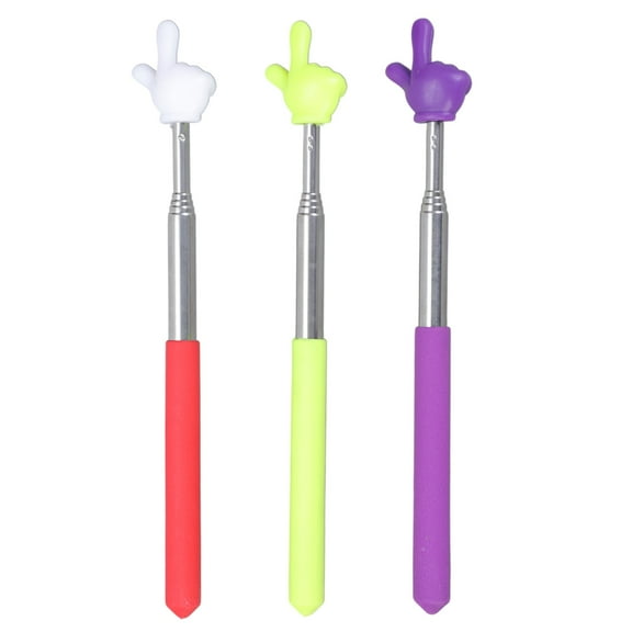 Classroom Pointer Telescopic Teachers Pointer Mini Teaching Hand Pointer Finger Pointers Retractable Hand Pointing Stick