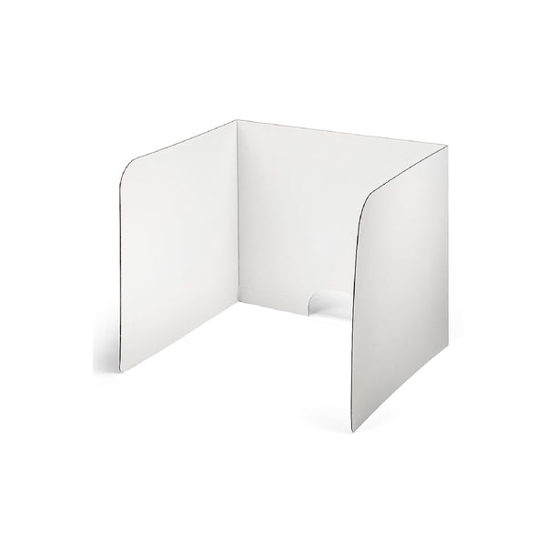 Classroom Products 24" Tall Computer Privacy Shield White 10/Box (2410 ...