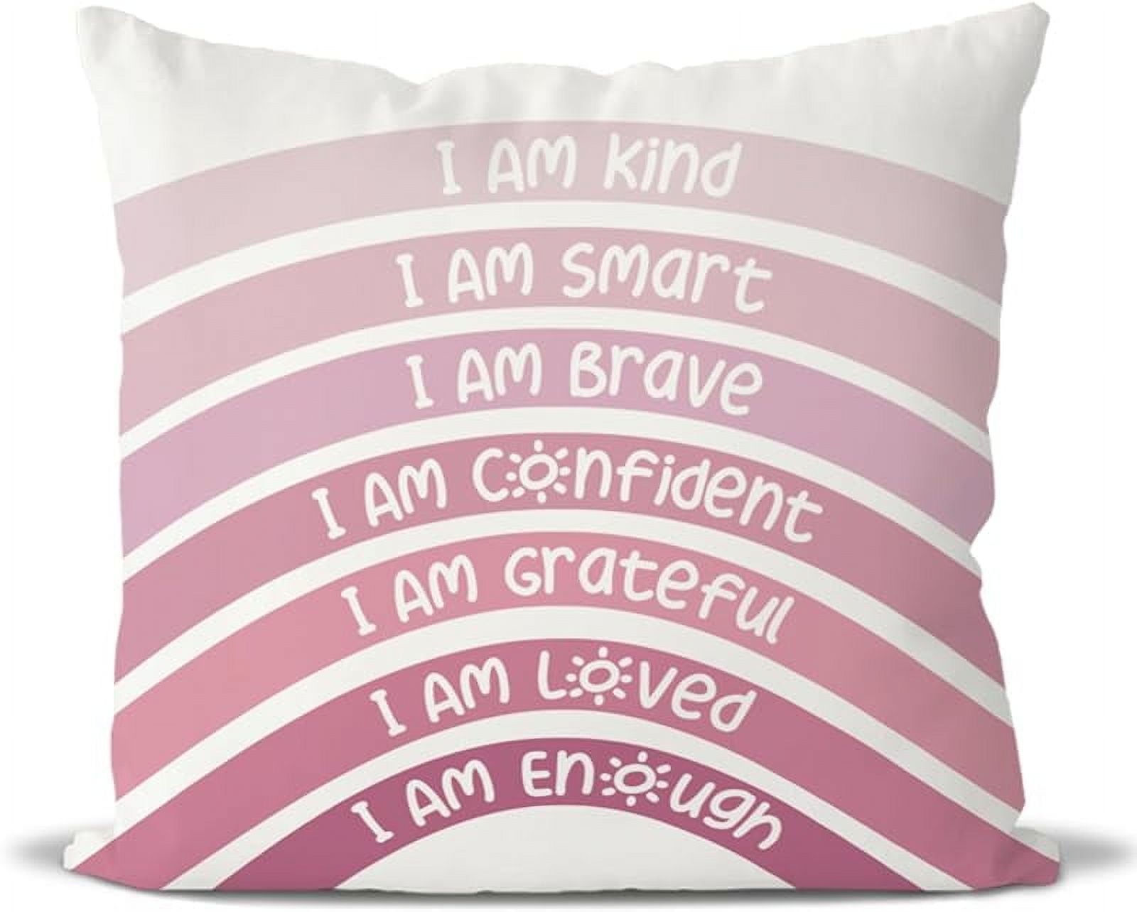 Classroom Reading Corner Rainbow Decor Throw Pillow Covers Book Center Calming Corner Home Bedroom Playroom Decor Pillow Case 18x18 Inch Pillowcase Walmart