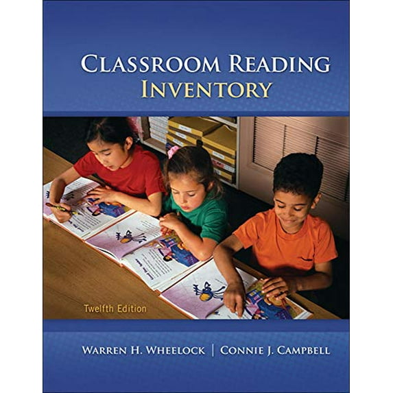 Pre-Owned Classroom Reading Inventory (Spiral-bound) 0078110254 9780078110252
