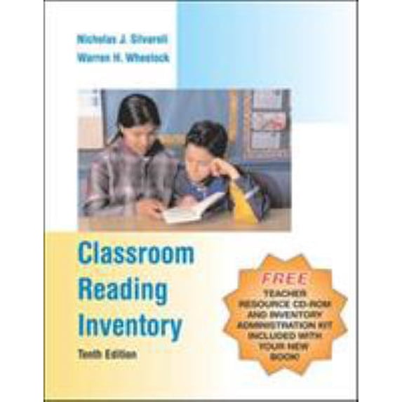 Pre-Owned Classroom Reading Inventory with Teacher Resource CD-ROM and Inventory Administration Kit (Spiral-bound) 0072878479 9780072878479
