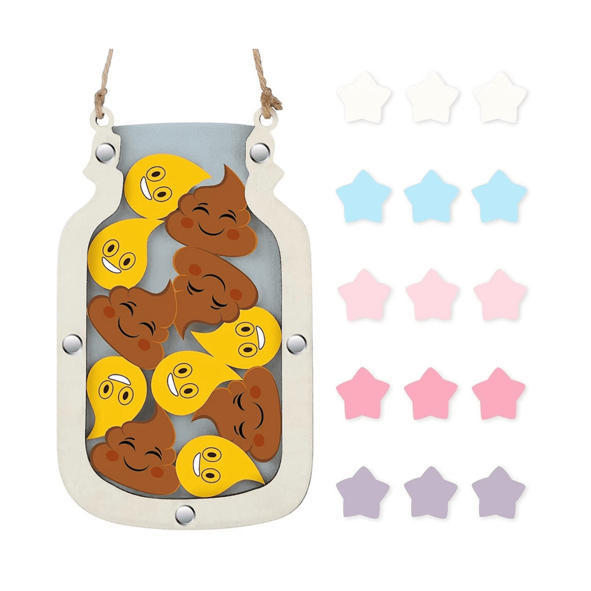 Classroom Reward Jars for Kids Toddlers Star Jar Reward System Classroom Jar Reward System