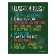 ZoCo Classroom Rules Poster 17 x 22 Posters