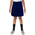 thumbnail image 1 of Classroom Uniforms for Girls Pleated Tab Scooter with Built-In Poly Knit Shorts and Side Zip, 1 of 7