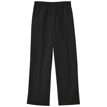 Classroom School Uniform Unisex Pull-On Pant for Adults, Youth, Child with two Pockets