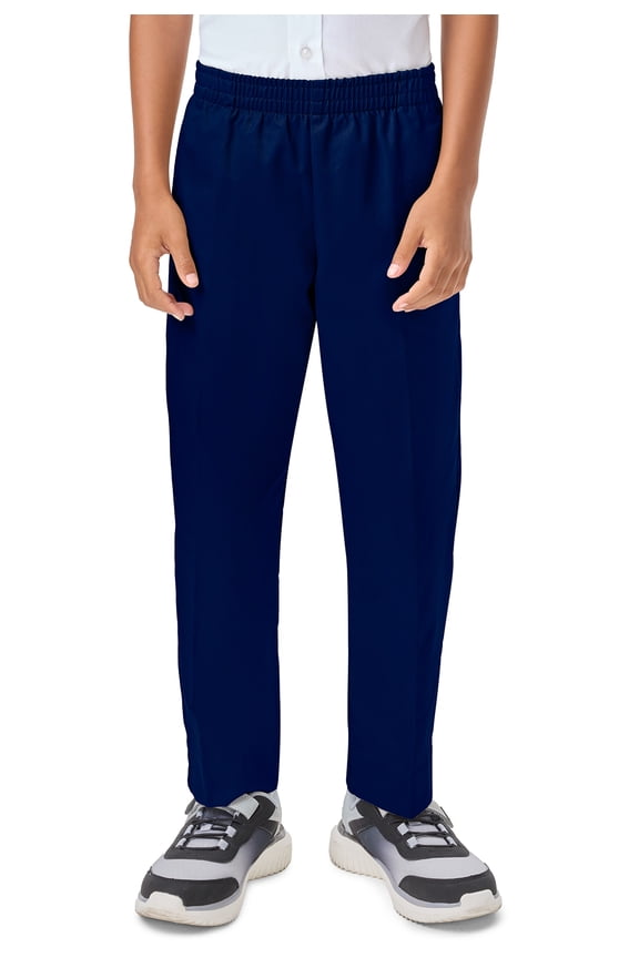 Uniforms Pull-On Pant with Boxer Elastic Waistband for Girls and Boys