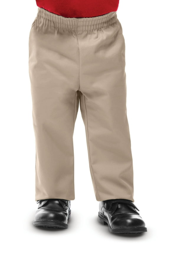 Uniforms Pull-On Pant with Boxer Elastic Waistband for Girls and Boys