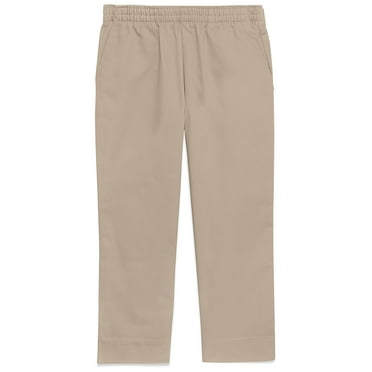 Classroom School Uniform Unisex Pull-On Pant for Adults, Youth, Child with two Pockets