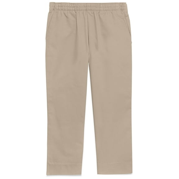 Classroom Uniforms Pull-On Pant with Boxer Elastic Waistband for Girls and Boys