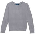thumbnail image 1 of Classroom School Uniform Youth Unisex Long Sleeve V-neck Sweater 56702, 1 of 3