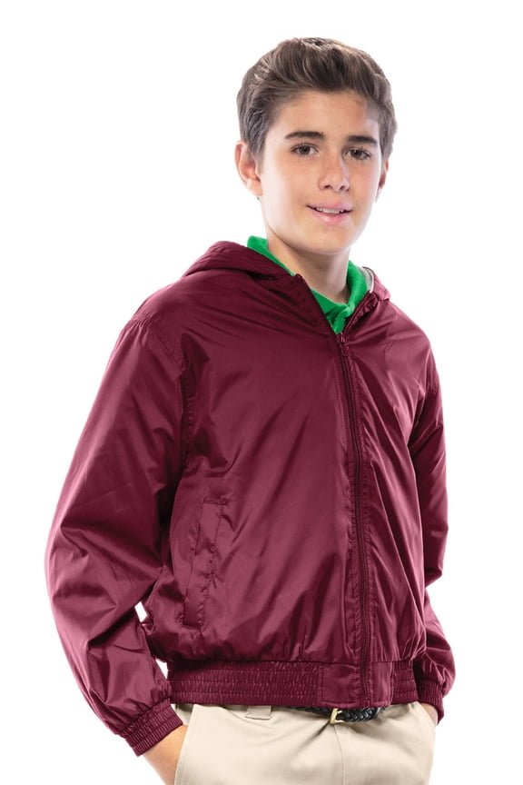 School Uniform Youth Unisex Zip Front Bomber Jacket 53402
