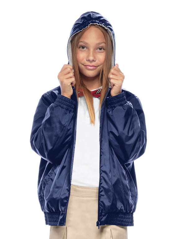 School Uniform Youth Unisex Zip Front Bomber Jacket 53402