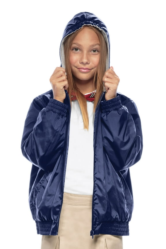 School Uniform Youth Unisex Zip Front Bomber Jacket 53402